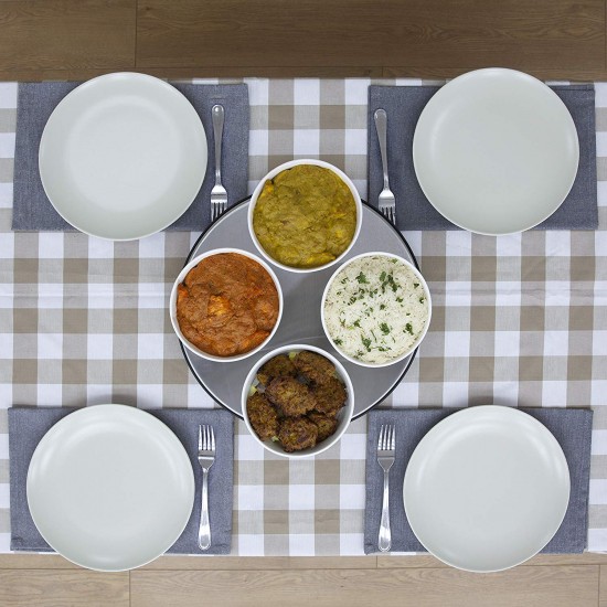 Serving dishes Swan Cordless Heated Lazy Susan, Buffet